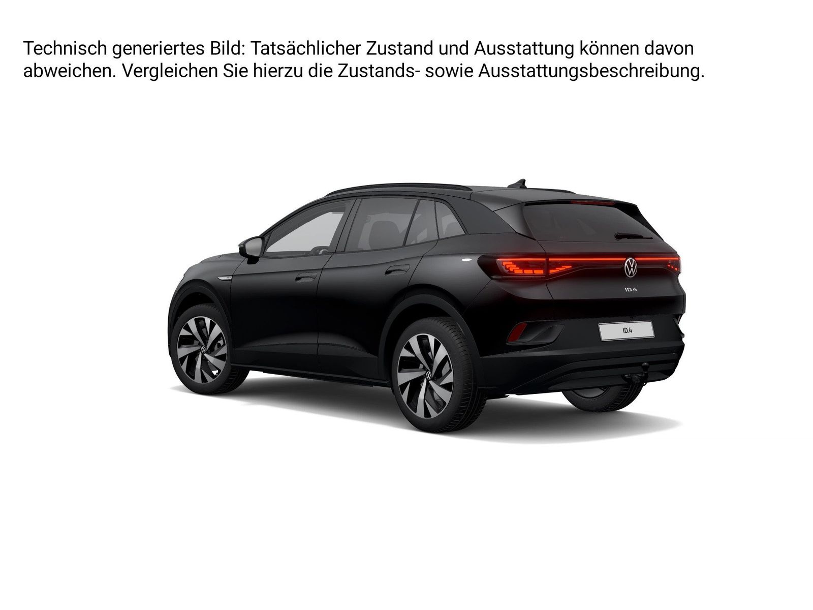 Fahrzeugabbildung Volkswagen ID.4 Pro Performance IQ.Light Matrix CarPlay AHK - mit KI generiert/bearbeitet