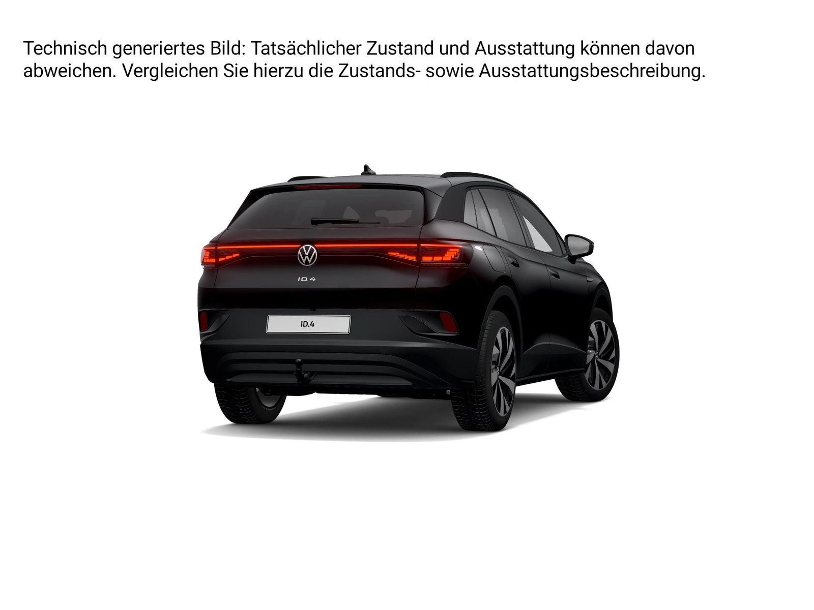 Fahrzeugabbildung Volkswagen ID.4 Pro Performance IQ.Light Matrix CarPlay AHK - mit KI generiert/bearbeitet