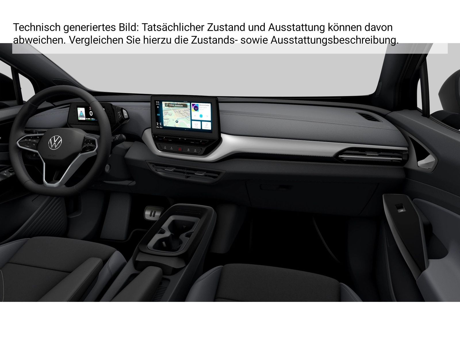 Fahrzeugabbildung Volkswagen ID.4 Pro Performance IQ.Light Matrix CarPlay AHK - mit KI generiert/bearbeitet