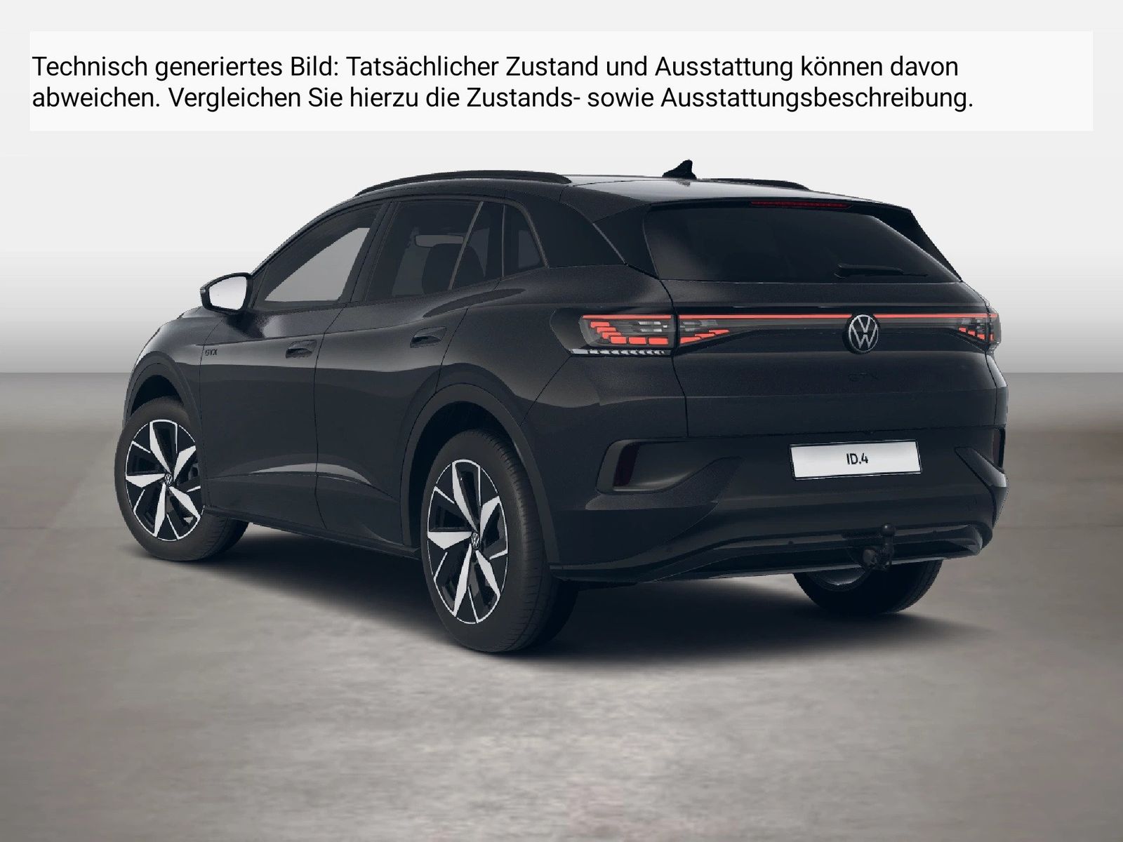 Fahrzeugabbildung Volkswagen ID.4 GTX 4-motion IQ.Light Matrix CarPlay AHK LM - mit KI generiert/bearbeitet
