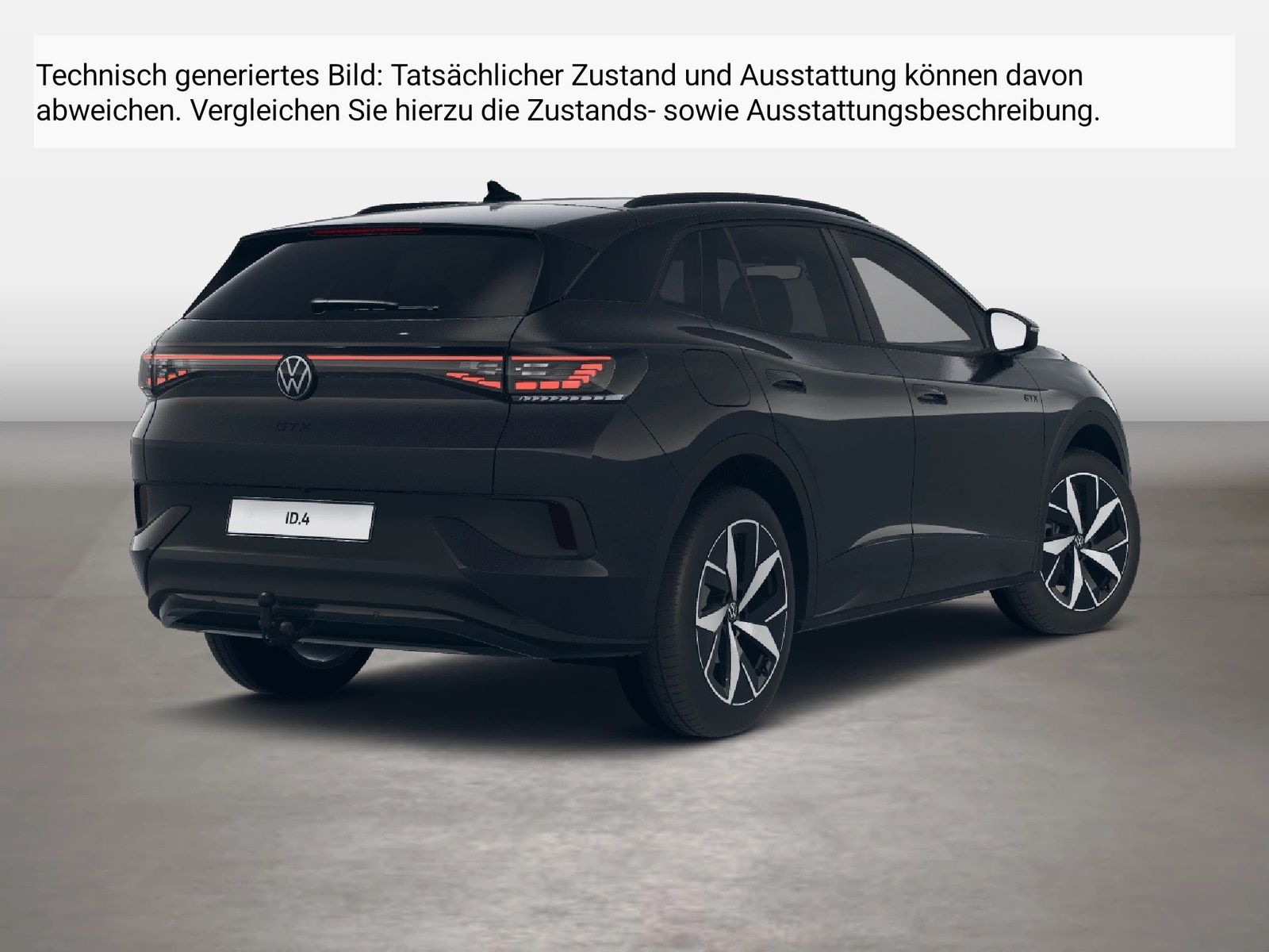 Fahrzeugabbildung Volkswagen ID.4 GTX 4-motion IQ.Light Matrix CarPlay AHK LM - mit KI generiert/bearbeitet