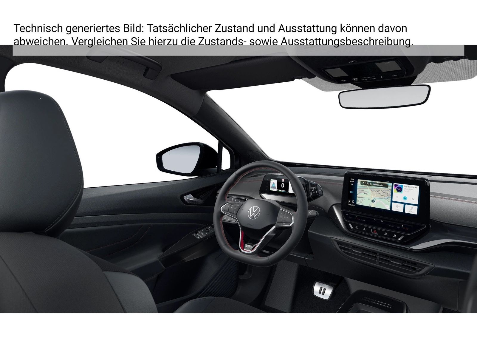 Fahrzeugabbildung Volkswagen ID.4 GTX 4-motion IQ.Light Matrix CarPlay AHK LM - mit KI generiert/bearbeitet