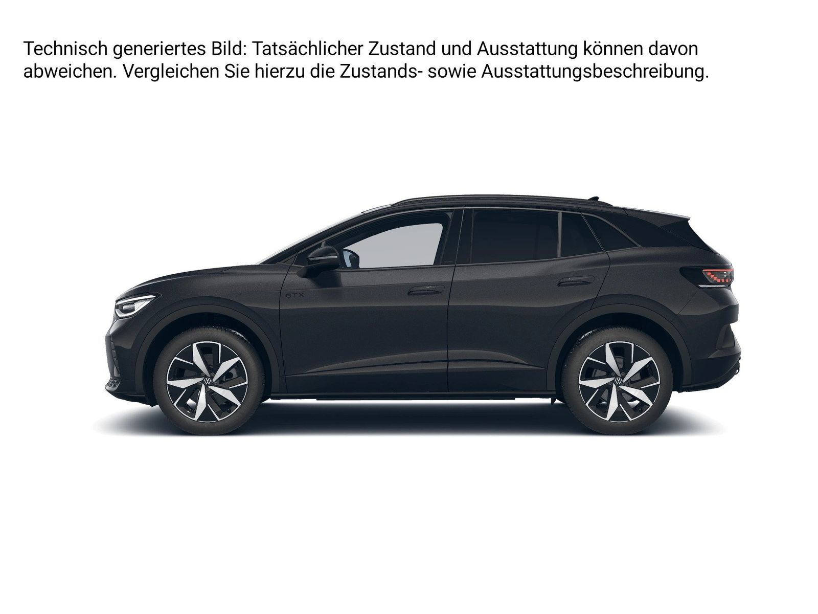 Fahrzeugabbildung Volkswagen ID.4 GTX 4-motion IQ.Light Matrix CarPlay AHK LM - mit KI generiert/bearbeitet