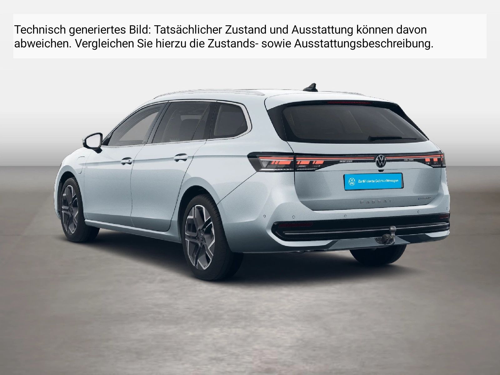Fahrzeugabbildung Volkswagen Passat Variant 1.5 TSI eHybrid Elegance DSG h/k - mit KI generiert/bearbeitet