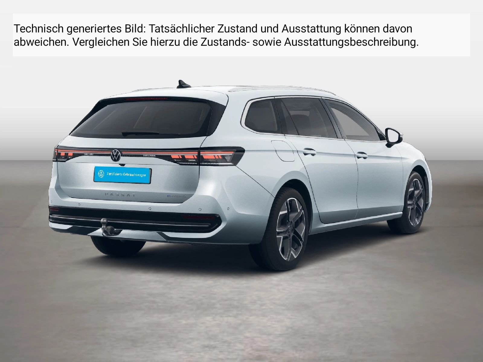 Fahrzeugabbildung Volkswagen Passat Variant 1.5 TSI eHybrid Elegance DSG h/k - mit KI generiert/bearbeitet
