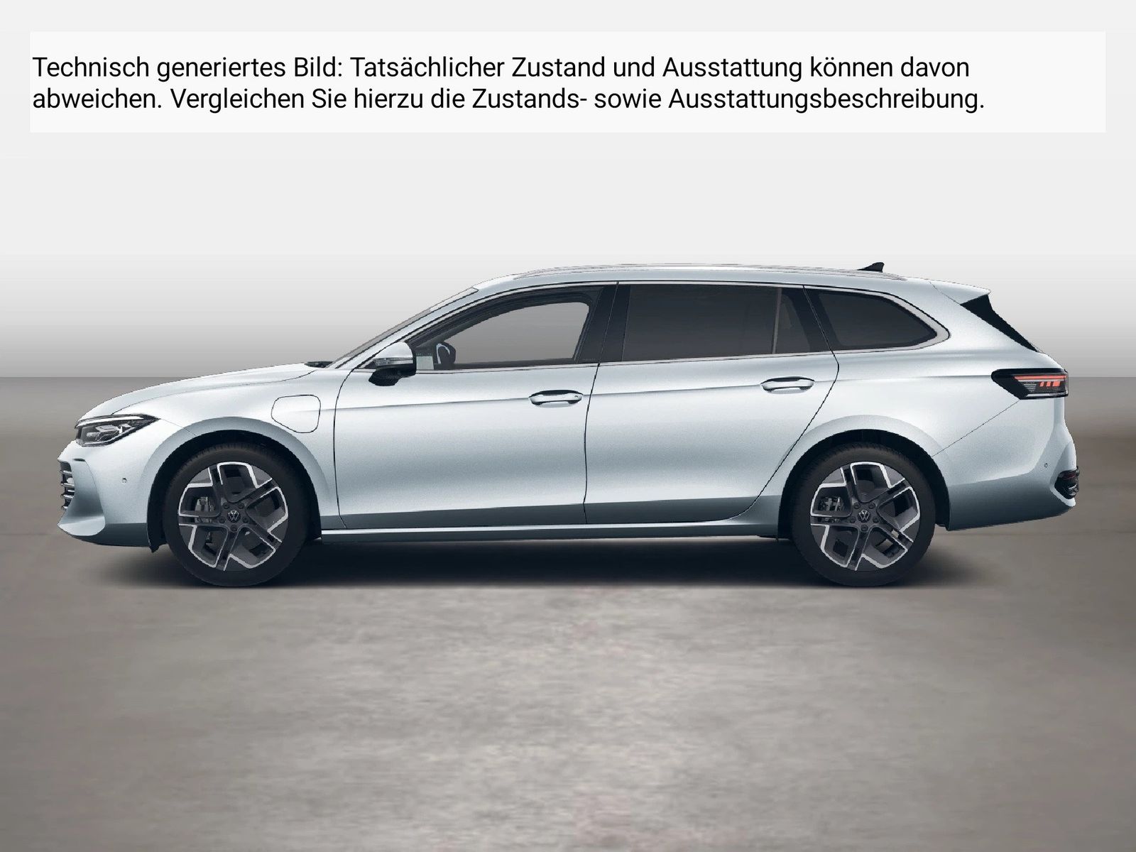 Fahrzeugabbildung Volkswagen Passat Variant 1.5 TSI eHybrid Elegance DSG h/k - mit KI generiert/bearbeitet
