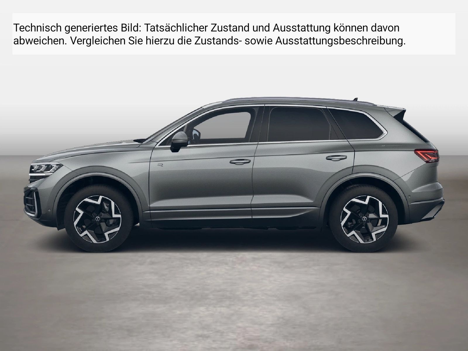 Fahrzeug autohaus mense Fahrzeugabbildung Volkswagen Touareg 3.0TDI DSG 4-motion R-Line IQ.Light AHK - mit KI generiert/bearbeitet