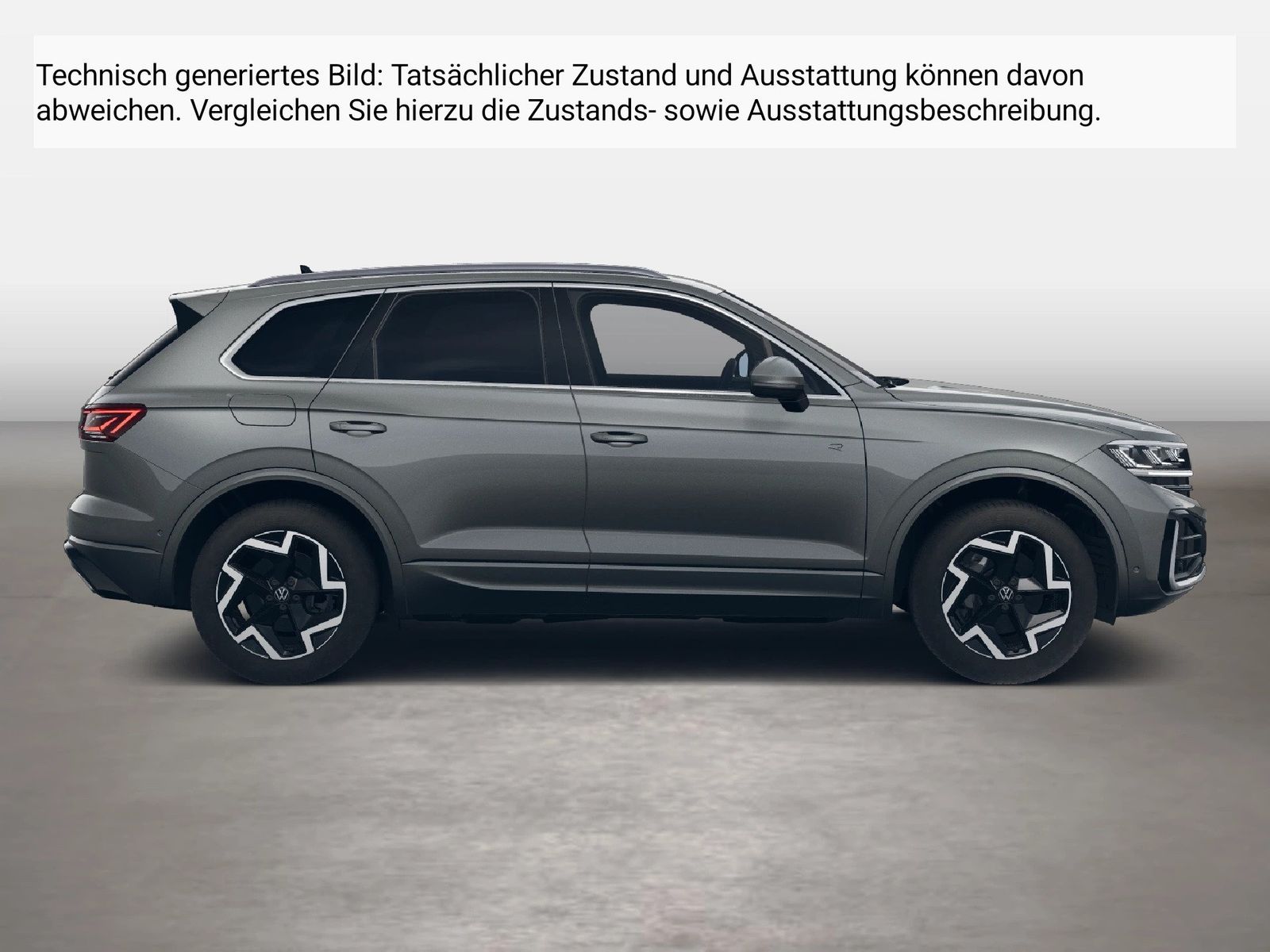 Fahrzeug autohaus mense Fahrzeugabbildung Volkswagen Touareg 3.0TDI DSG 4-motion R-Line IQ.Light AHK - mit KI generiert/bearbeitet
