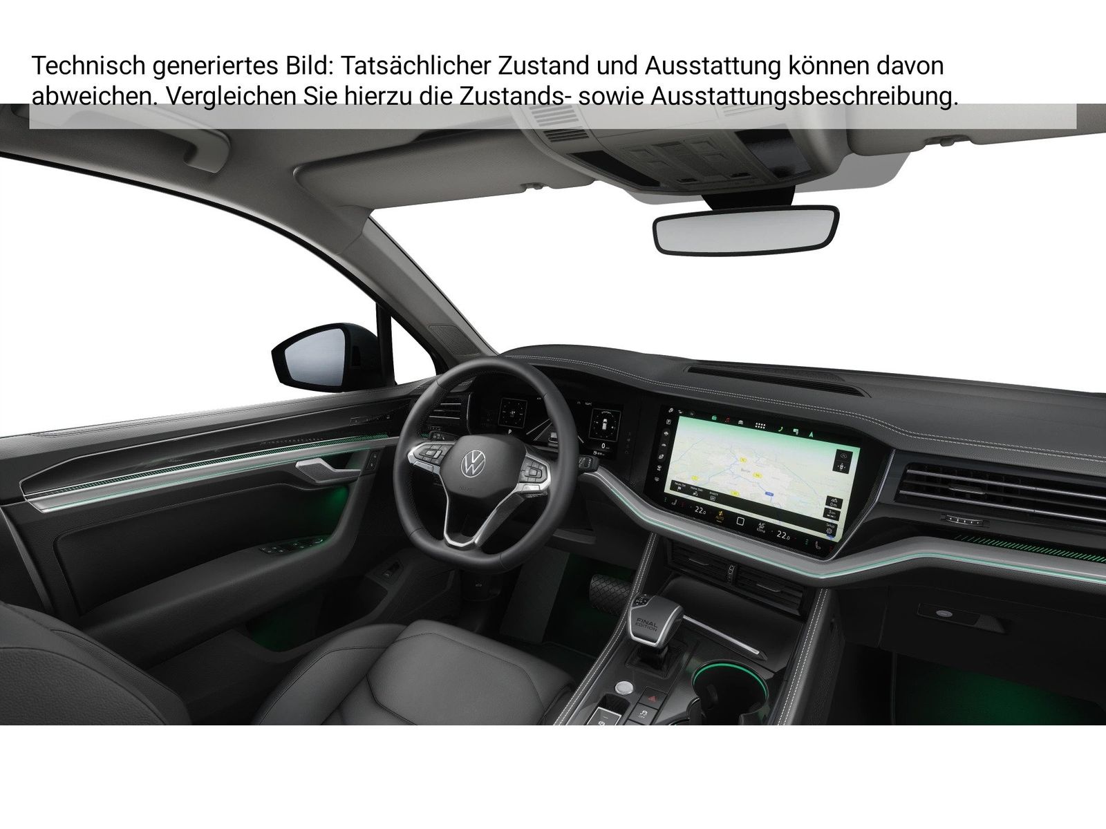 Fahrzeugabbildung Volkswagen Touareg 3.0TDI Final Edition Elegance IQ.Light - mit KI generiert/bearbeitet