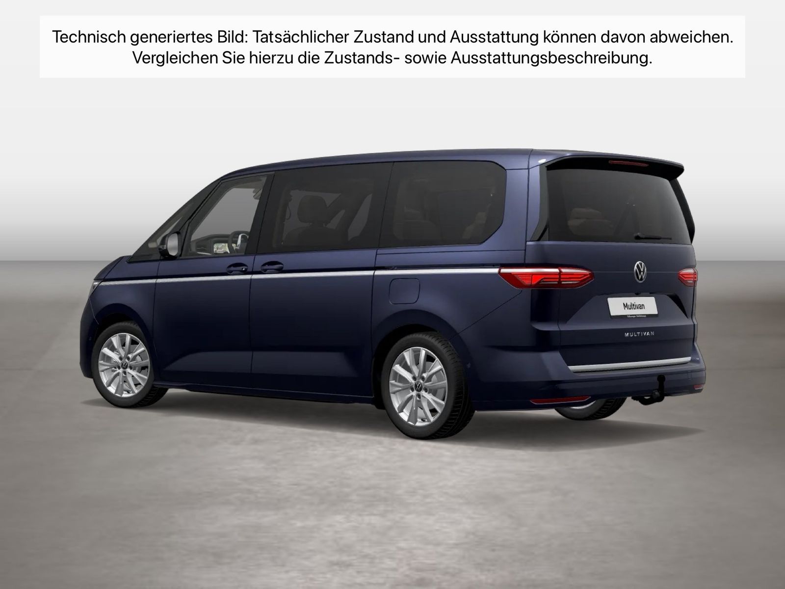 Fahrzeugabbildung Volkswagen Multivan Style LÜ 110kW TDI Aut. IQ.Light Matrix - mit KI generiert/bearbeitet