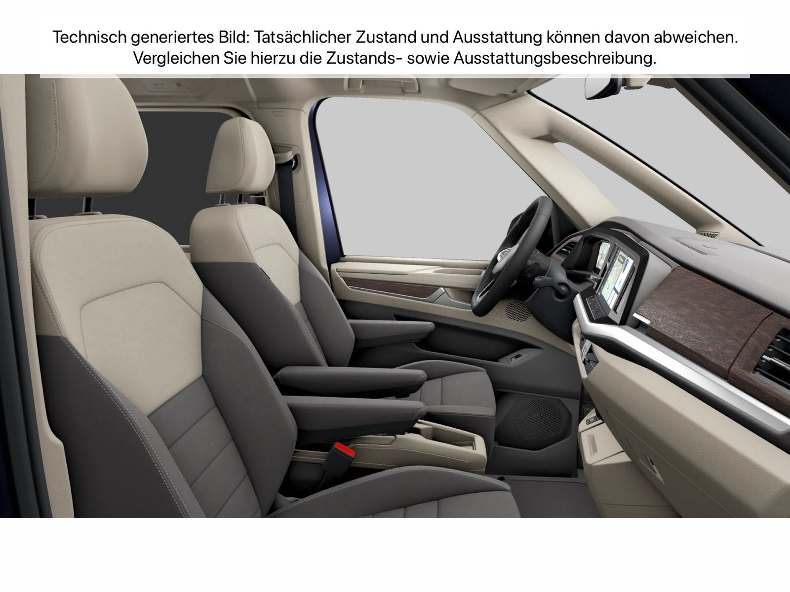 Fahrzeugabbildung Volkswagen Multivan Style LÜ 110kW TDI Aut. IQ.Light Matrix - mit KI generiert/bearbeitet
