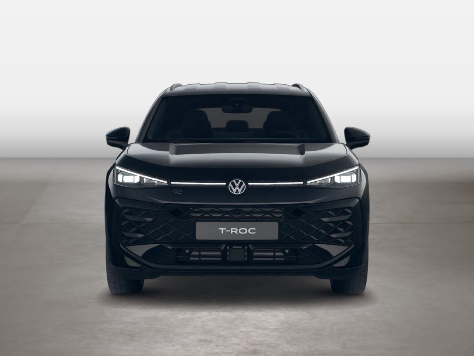Fahrzeug autohaus mense Fahrzeugabbildung Volkswagen T-Roc R-Line 1.5 l eTSI OPF DSG IQ.Light Matrix - mit KI generiert/bearbeitet