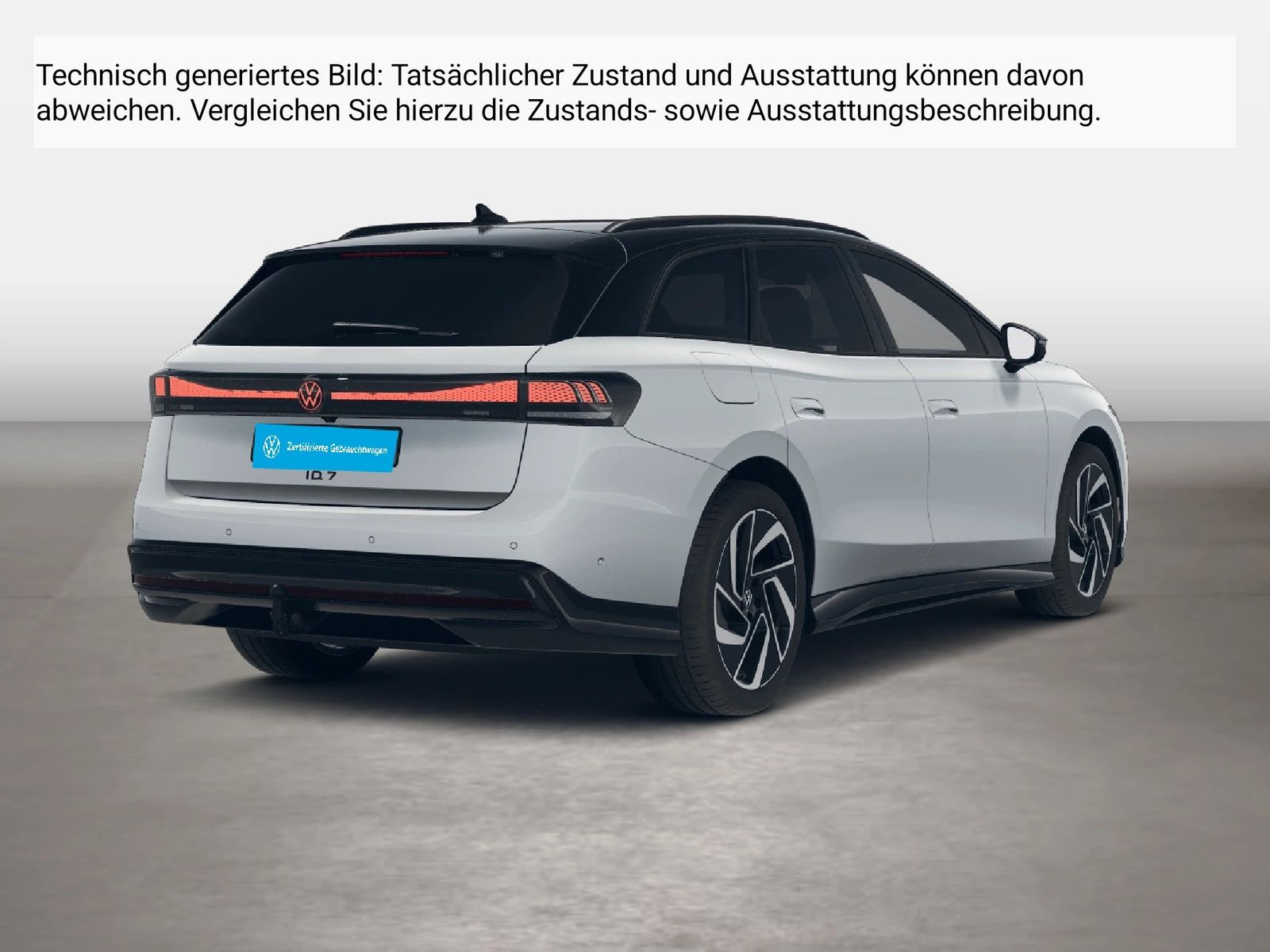 Fahrzeug autohaus mense Fahrzeugabbildung Volkswagen ID.7 Tourer Pro S IQ.Light Matrix CarPlay AHK LM - mit KI generiert/bearbeitet