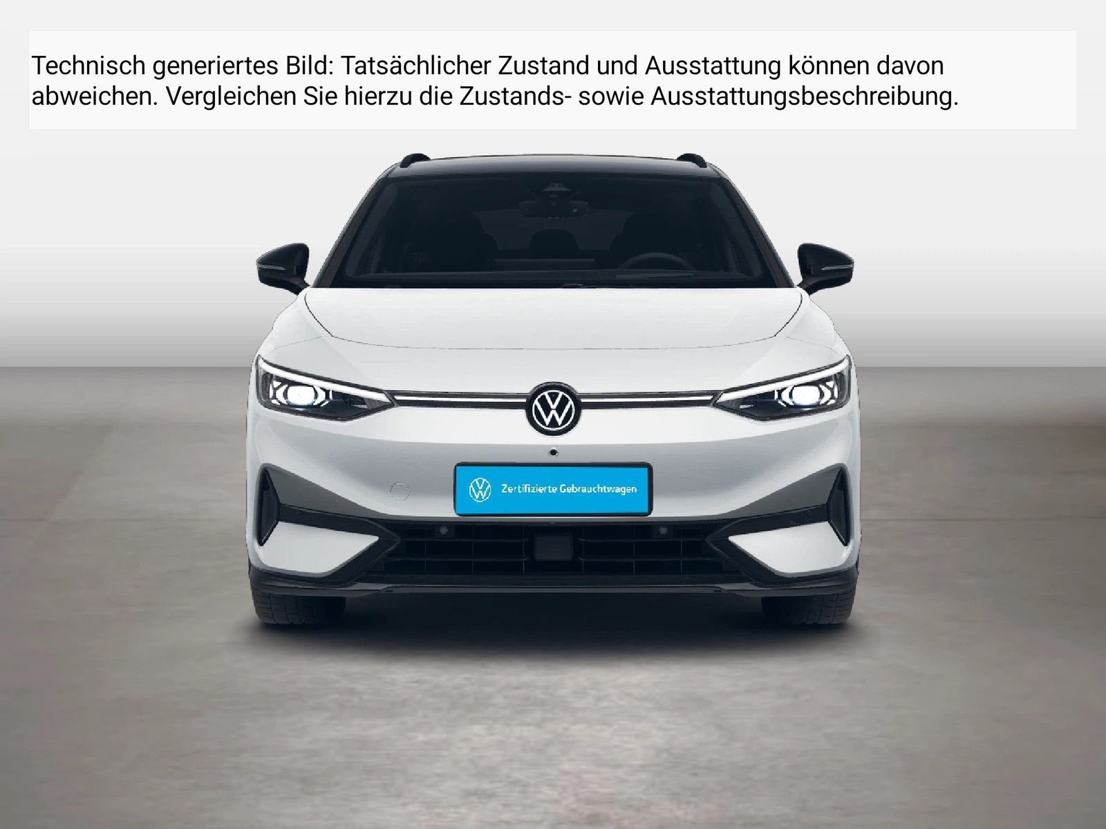 Fahrzeug autohaus mense Fahrzeugabbildung Volkswagen ID.7 Tourer Pro S IQ.Light Matrix CarPlay AHK LM - mit KI generiert/bearbeitet