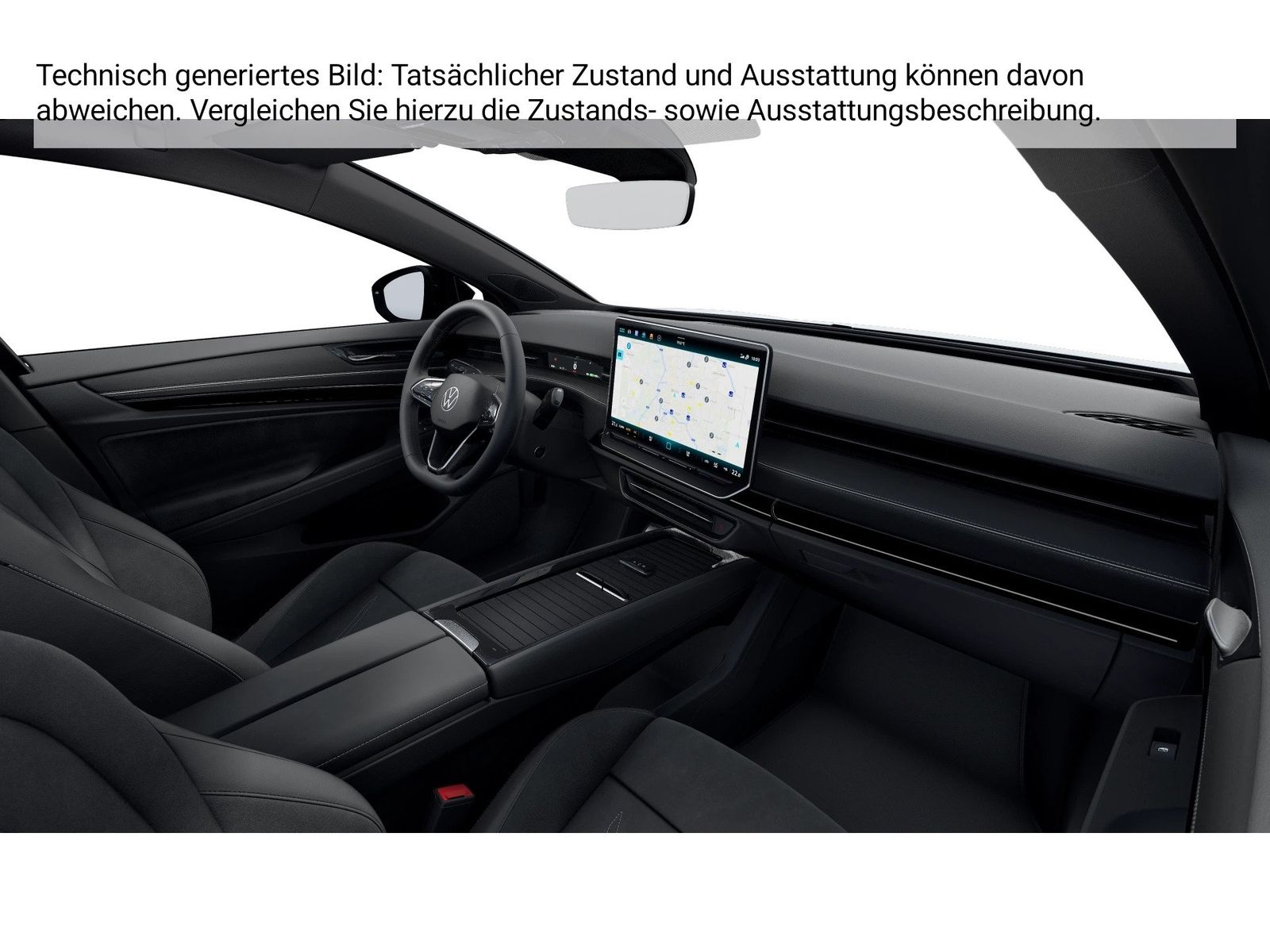 Fahrzeug autohaus mense Fahrzeugabbildung Volkswagen ID.7 Tourer Pro S IQ.Light Matrix CarPlay AHK LM - mit KI generiert/bearbeitet