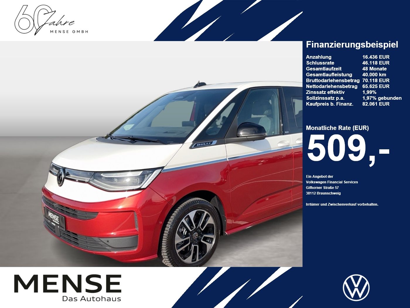 Fahrzeuge PKW autohaus mense Volkswagen Multivan Life Generation 2.0 l TDI 110 kW DSG LM - mit KI generiert/bearbeitet