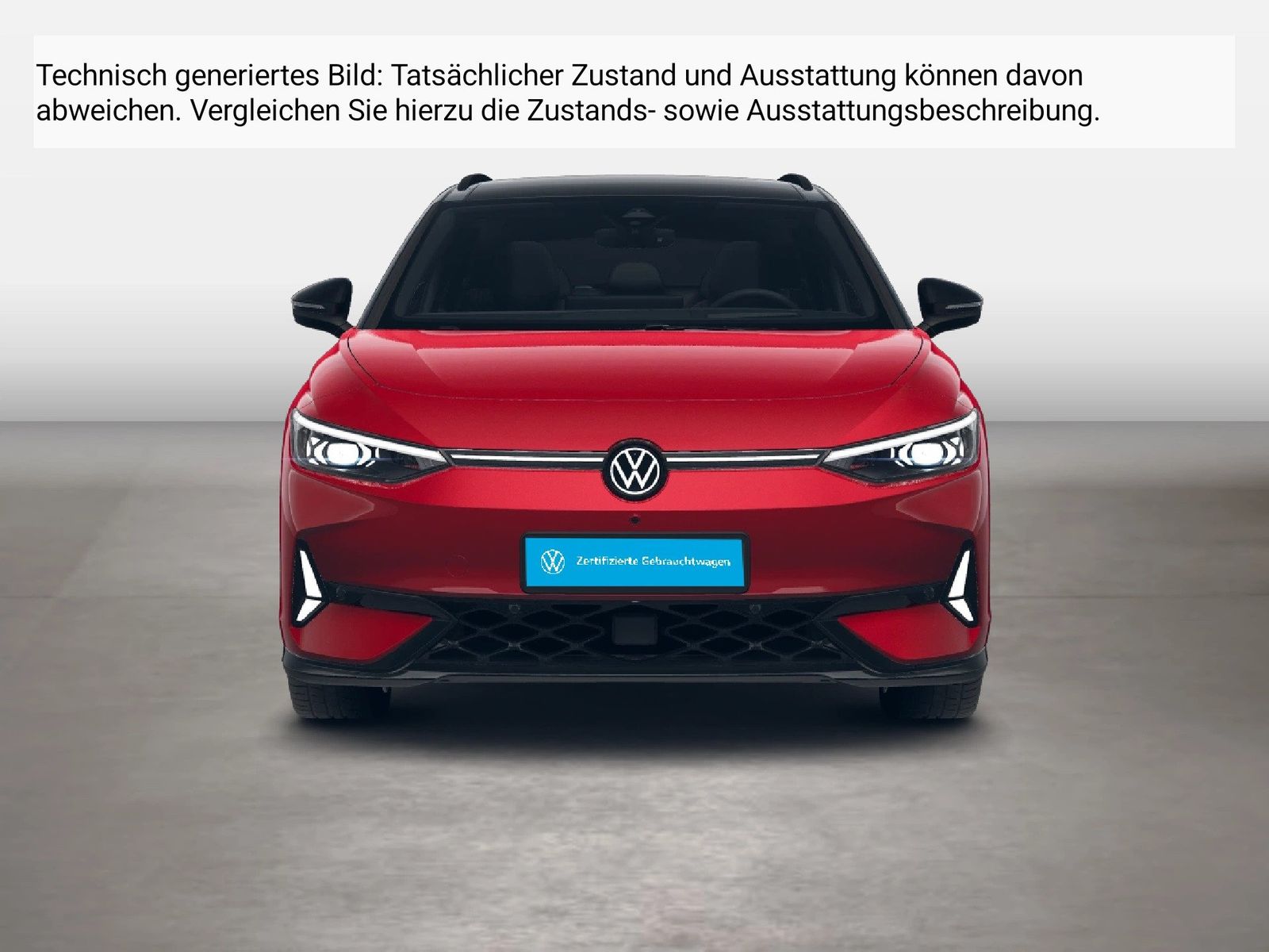 Fahrzeugabbildung Volkswagen ID.7 Tourer GTX 4-motion electric IQ.Light h/k - mit KI generiert/bearbeitet