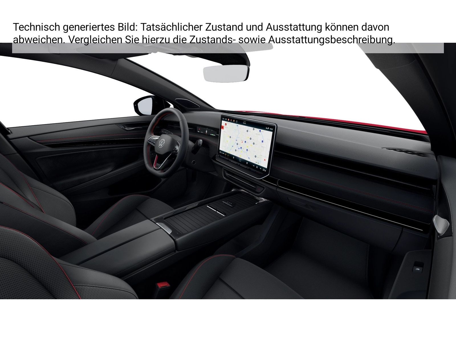 Fahrzeug autohaus mense Fahrzeugabbildung Volkswagen ID.7 Tourer GTX 4-motion electric IQ.Light h/k - mit KI generiert/bearbeitet