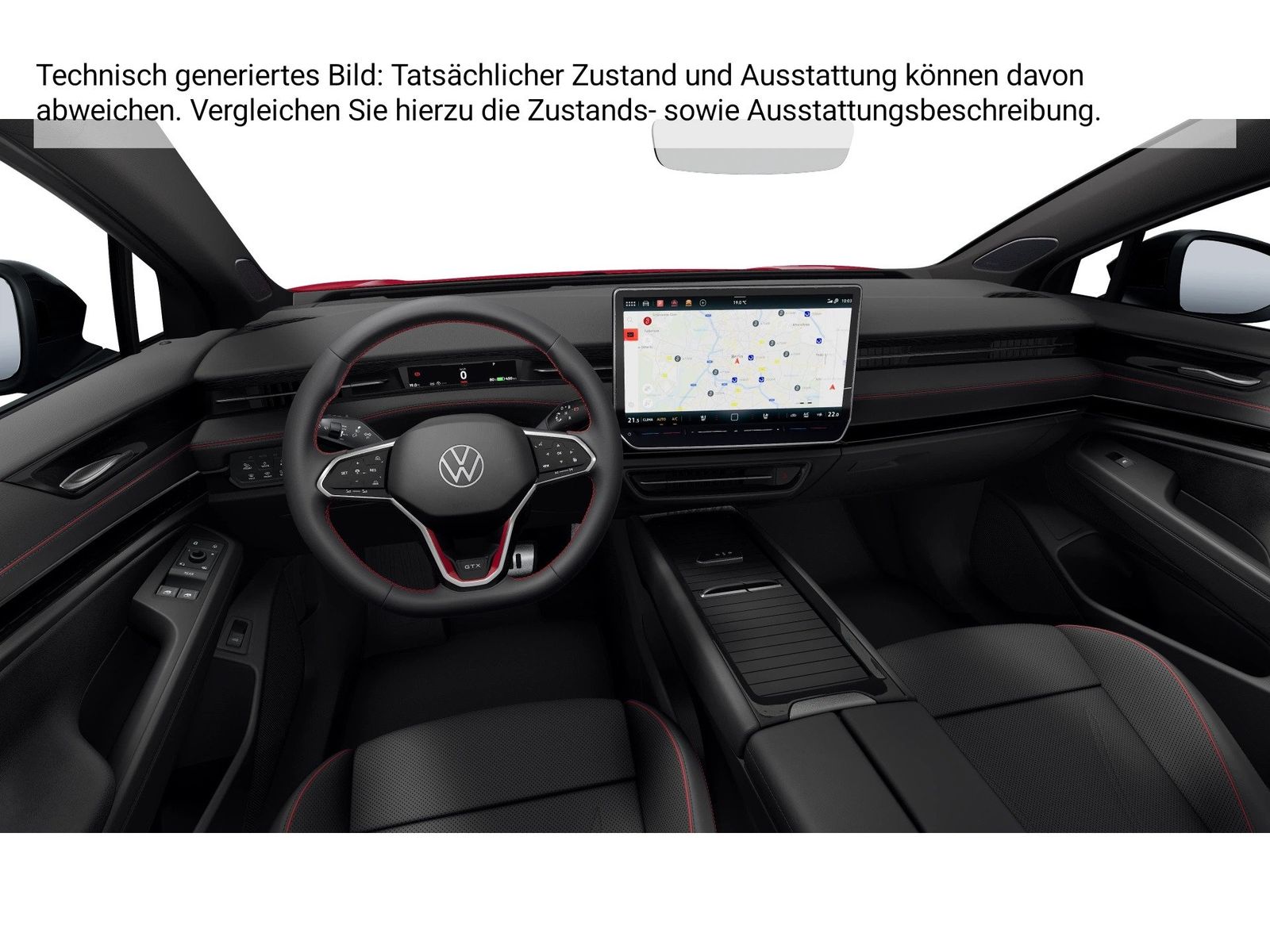Fahrzeug autohaus mense Fahrzeugabbildung Volkswagen ID.7 Tourer GTX 4-motion electric IQ.Light h/k - mit KI generiert/bearbeitet