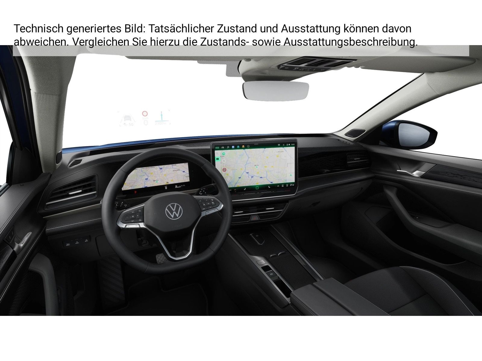 Fahrzeugabbildung Volkswagen Passat Variant 1.5 TSI eHybrid IQ.Light Matrix - mit KI generiert/bearbeitet