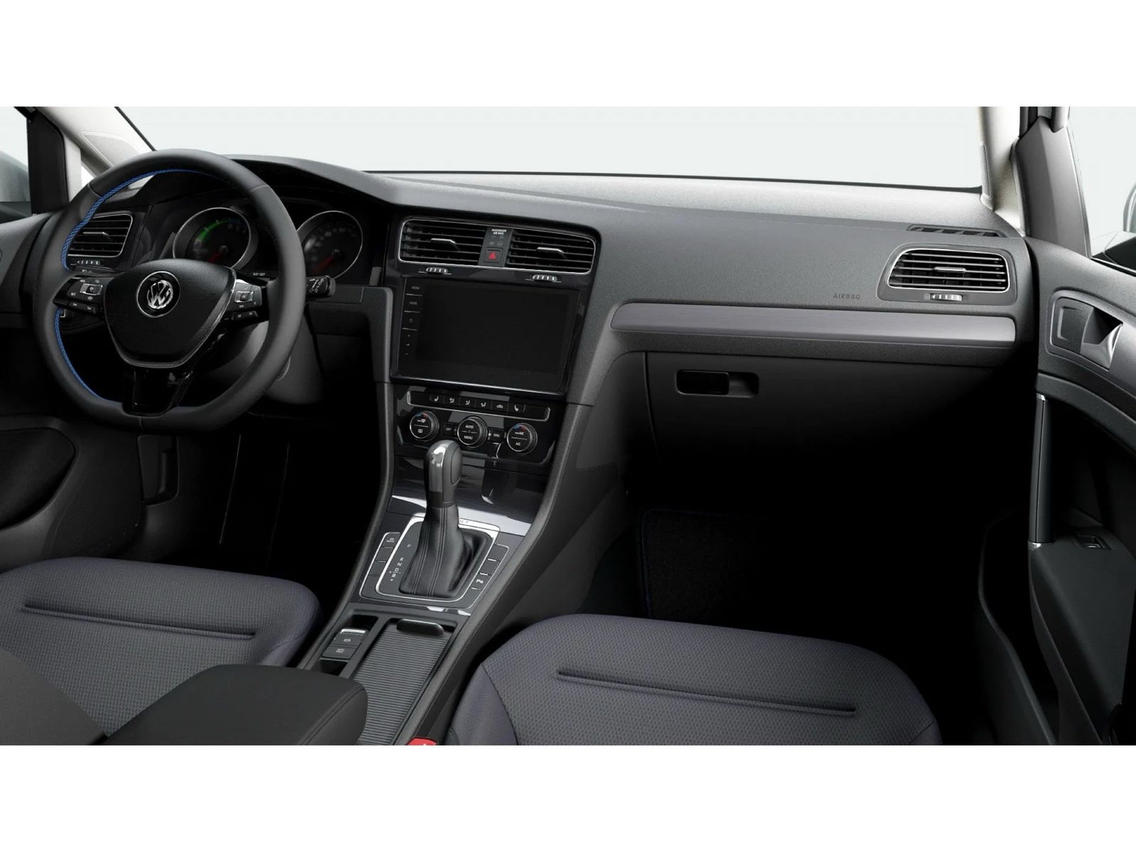 Fahrzeug autohaus mense Fahrzeugabbildung Volkswagen Golf VII e-Golf - 100 kW 1-Gang-Automatik ACC LM - mit KI generiert/bearbeitet