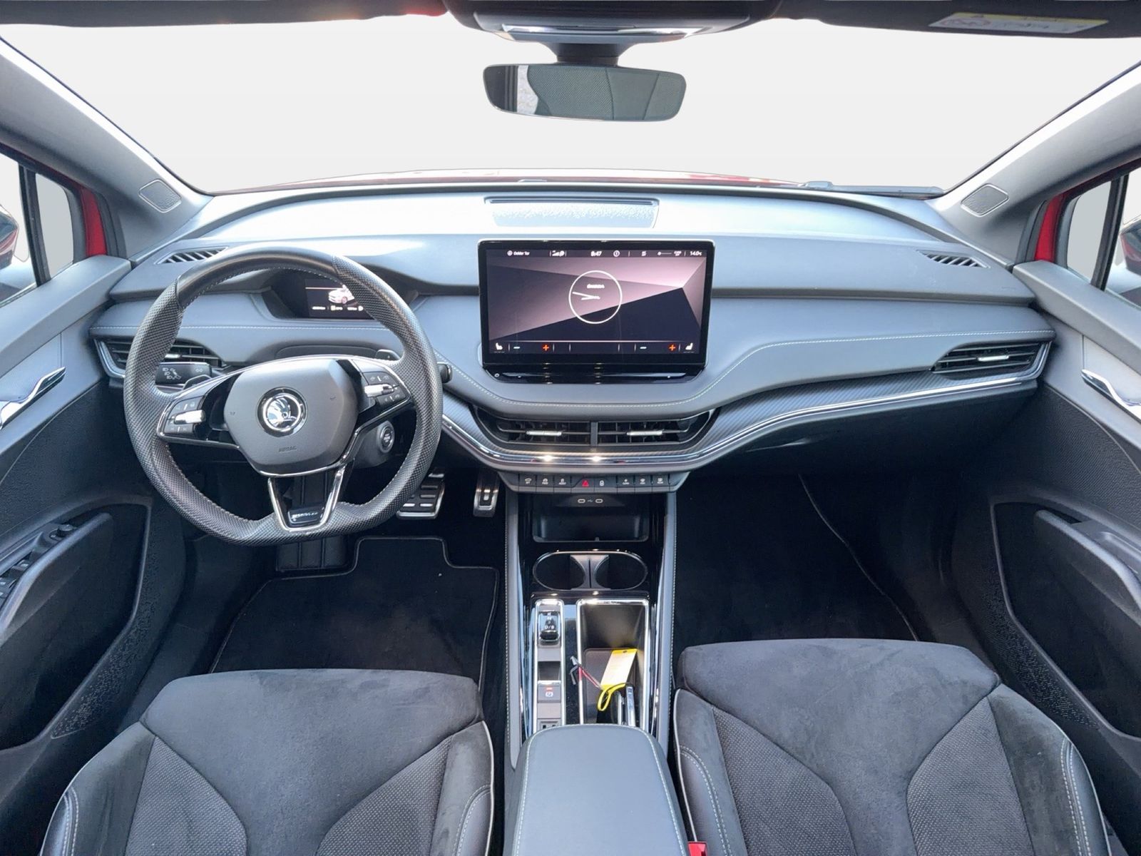 Fahrzeug autohaus mense Fahrzeugabbildung SKODA Enyaq 80X Sportline 82kWh Batterie 195kW Elektro - mit KI generiert/bearbeitet