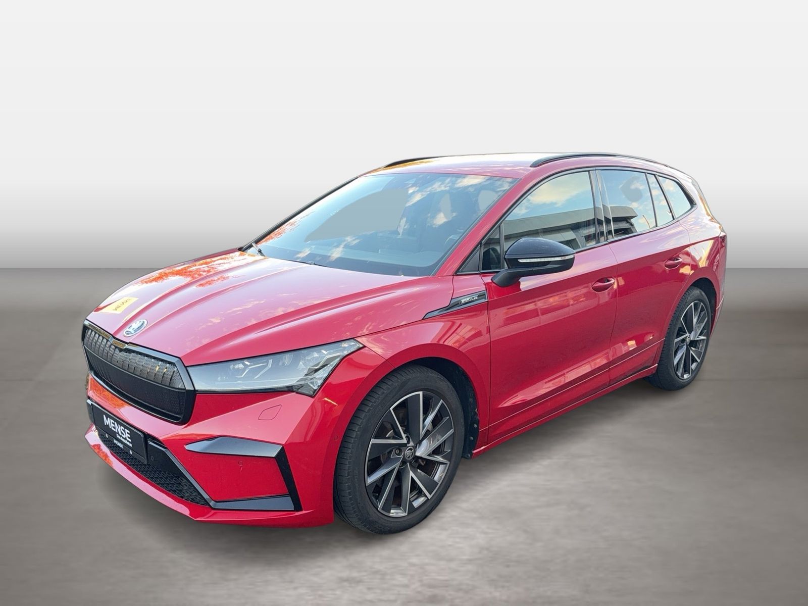 Fahrzeug autohaus mense Fahrzeugabbildung SKODA Enyaq 80X Sportline 82kWh Batterie 195kW Elektro - mit KI generiert/bearbeitet