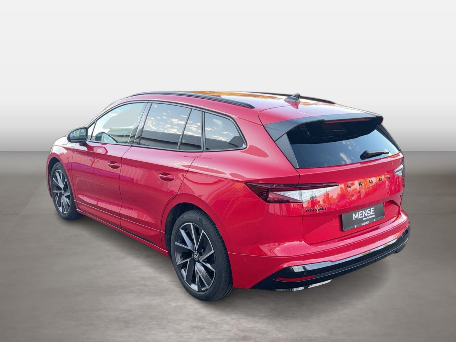 Fahrzeug autohaus mense Fahrzeugabbildung SKODA Enyaq 80X Sportline 82kWh Batterie 195kW Elektro - mit KI generiert/bearbeitet