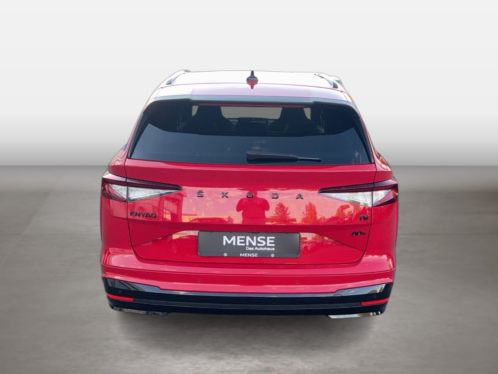 Fahrzeug autohaus mense Fahrzeugabbildung SKODA Enyaq 80X Sportline 82kWh Batterie 195kW Elektro - mit KI generiert/bearbeitet