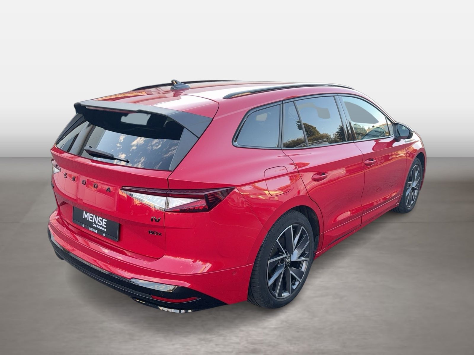 Fahrzeug autohaus mense Fahrzeugabbildung SKODA Enyaq 80X Sportline 82kWh Batterie 195kW Elektro - mit KI generiert/bearbeitet