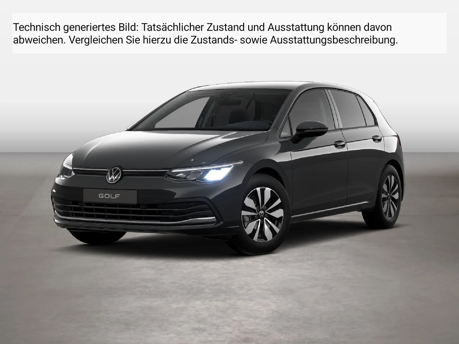 Fahrzeugabbildung Volkswagen Golf VIII 1.0S TSI Life Move CarPlay ACC LED PDC - mit KI generiert/bearbeitet