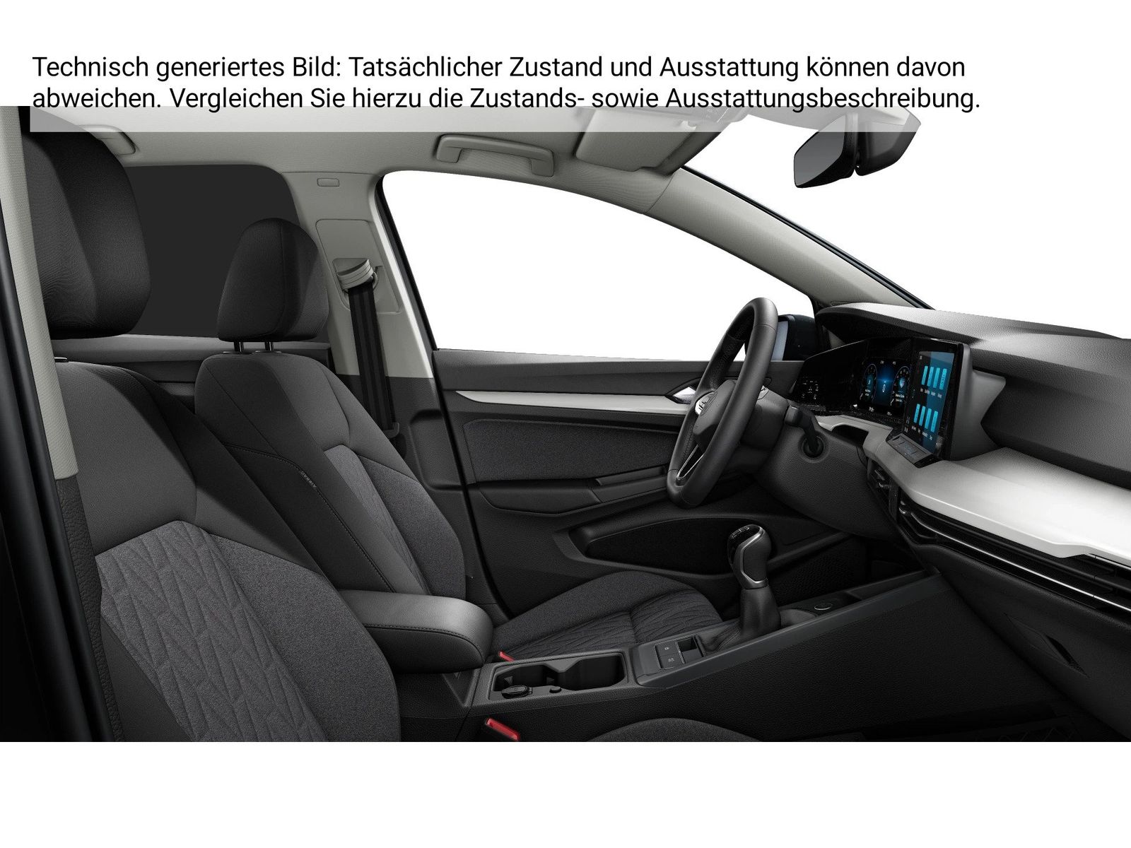 Fahrzeugabbildung Volkswagen Golf VIII 1.0S TSI Life Move CarPlay ACC LED PDC - mit KI generiert/bearbeitet