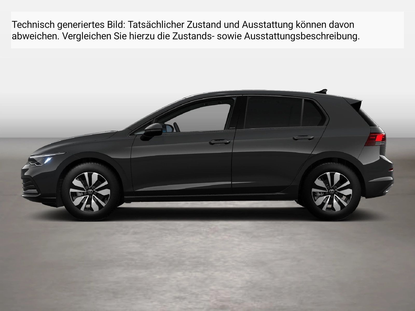 Fahrzeugabbildung Volkswagen Golf VIII 1.0S TSI Life Move CarPlay ACC LED PDC - mit KI generiert/bearbeitet