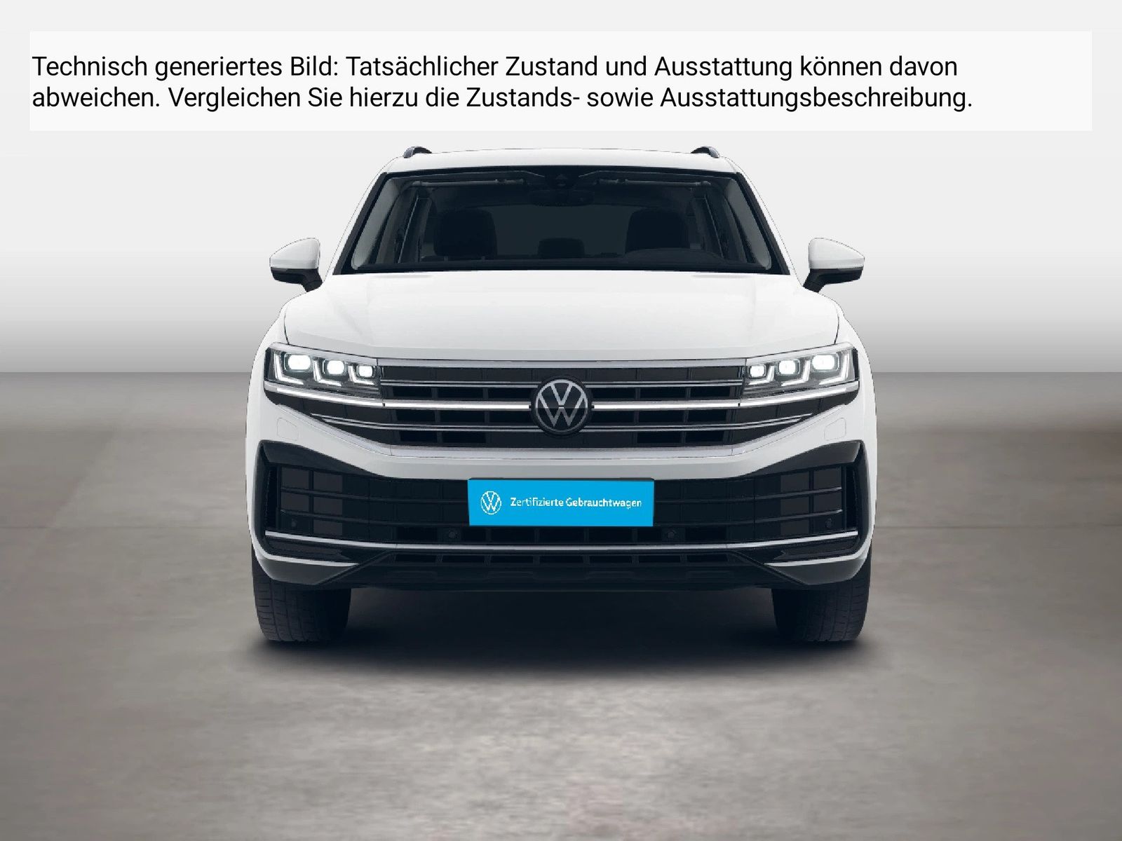 Fahrzeug autohaus mense Fahrzeugabbildung Volkswagen Touareg 3.0TDI DSG 4-motion Elegance IQ.Light LM - mit KI generiert/bearbeitet