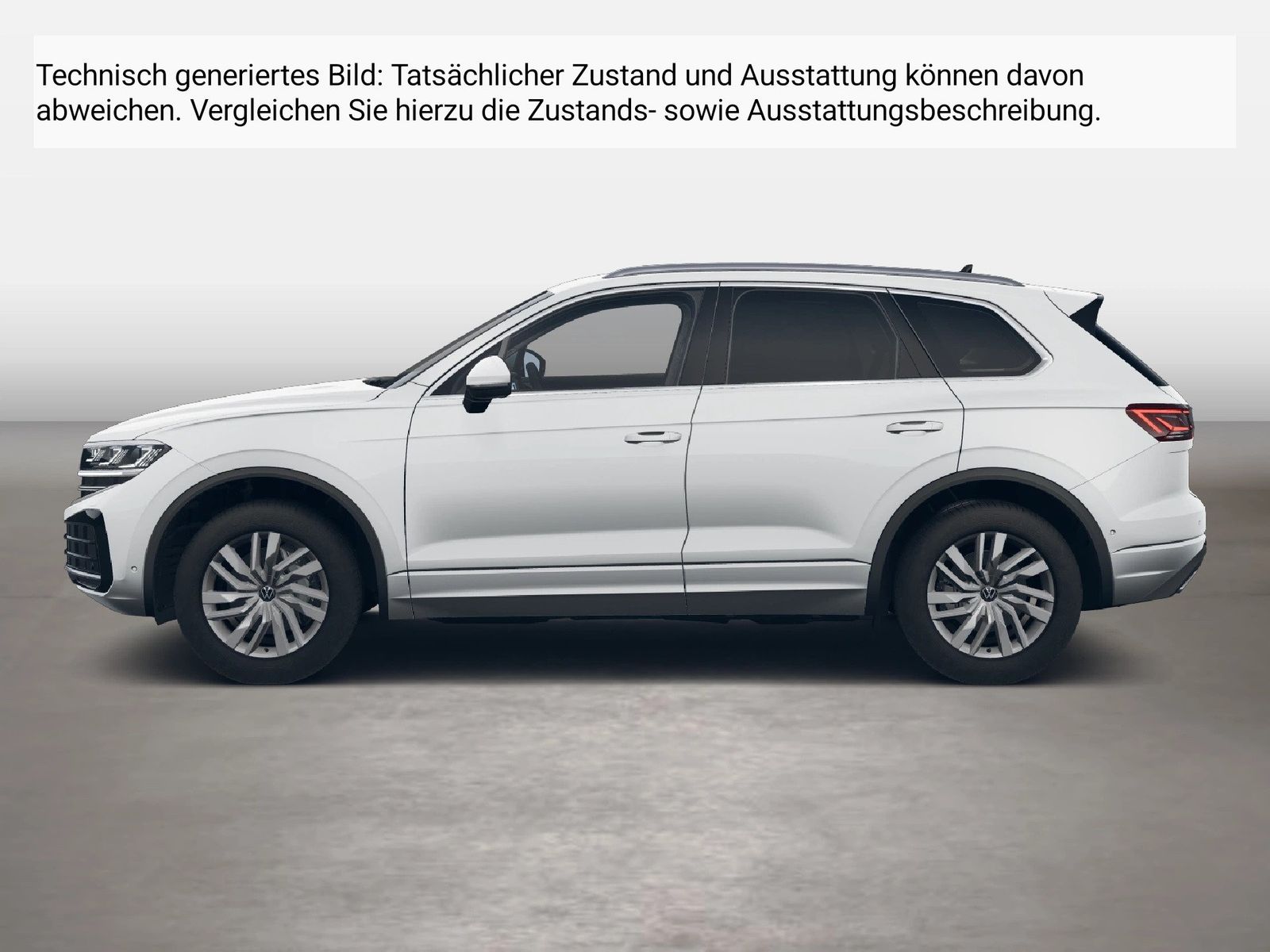 Fahrzeug autohaus mense Fahrzeugabbildung Volkswagen Touareg 3.0TDI DSG 4-motion Elegance IQ.Light LM - mit KI generiert/bearbeitet