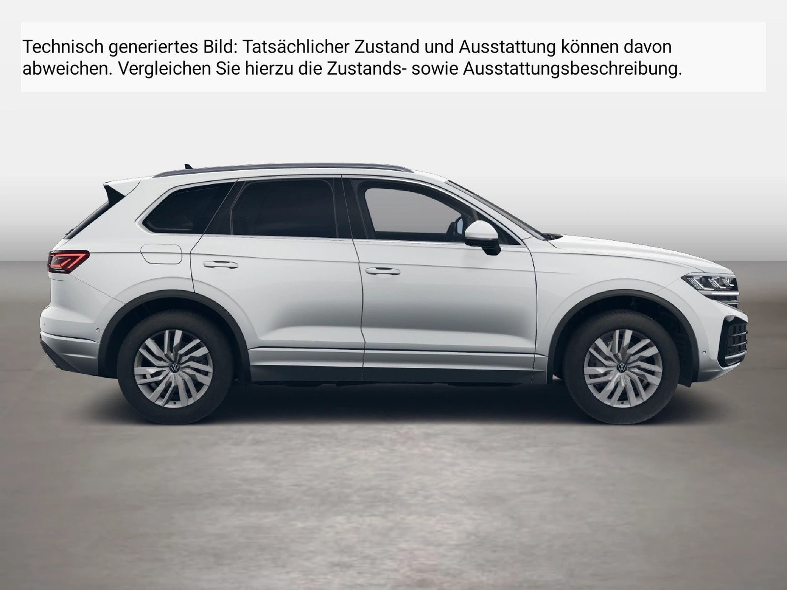 Fahrzeug autohaus mense Fahrzeugabbildung Volkswagen Touareg 3.0TDI DSG 4-motion Elegance IQ.Light LM - mit KI generiert/bearbeitet