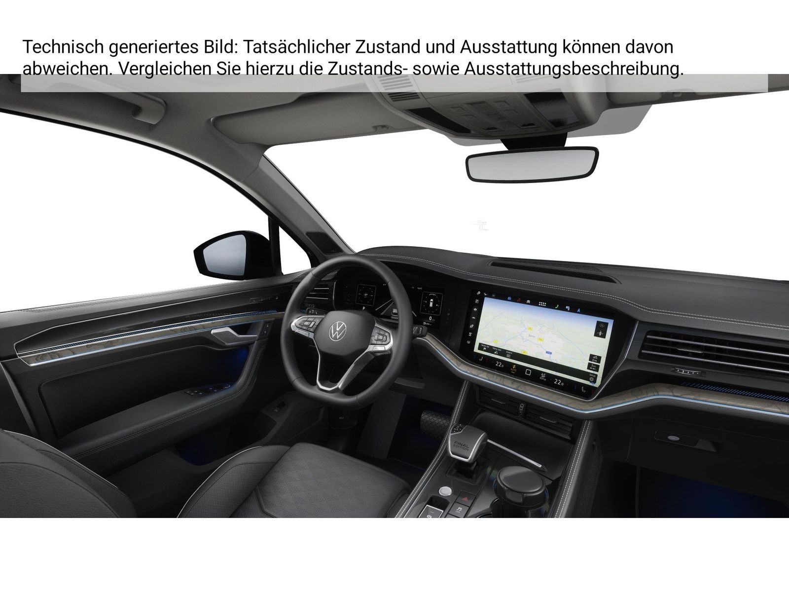 Fahrzeugabbildung Volkswagen Touareg 3.0 TDI Final Edition 4-motion IQ.Light - mit KI generiert/bearbeitet