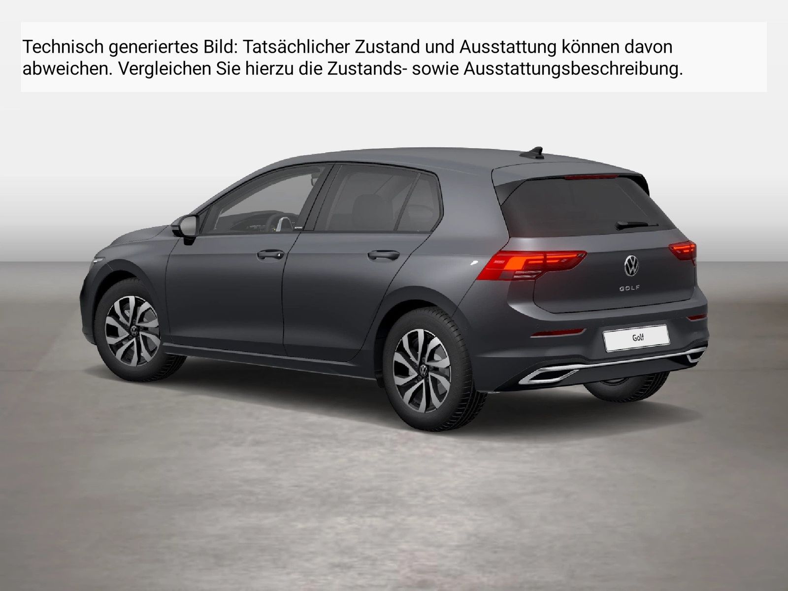 Fahrzeug autohaus mense Fahrzeugabbildung Volkswagen Golf VIII 1.5TSI Life Active CarPlay HUD 4xSHZG - mit KI generiert/bearbeitet