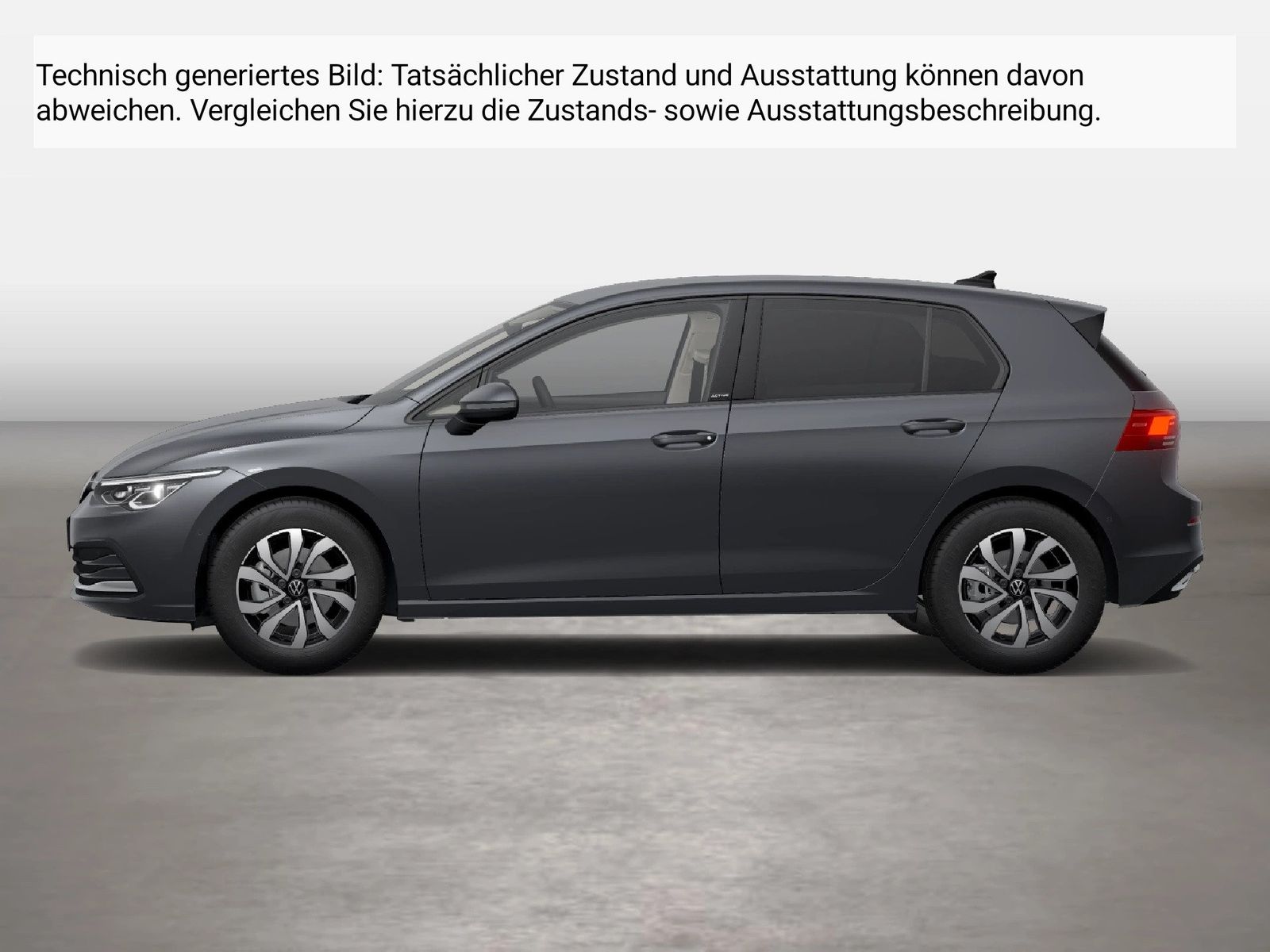 Fahrzeug autohaus mense Fahrzeugabbildung Volkswagen Golf VIII 1.5TSI Life Active CarPlay HUD 4xSHZG - mit KI generiert/bearbeitet