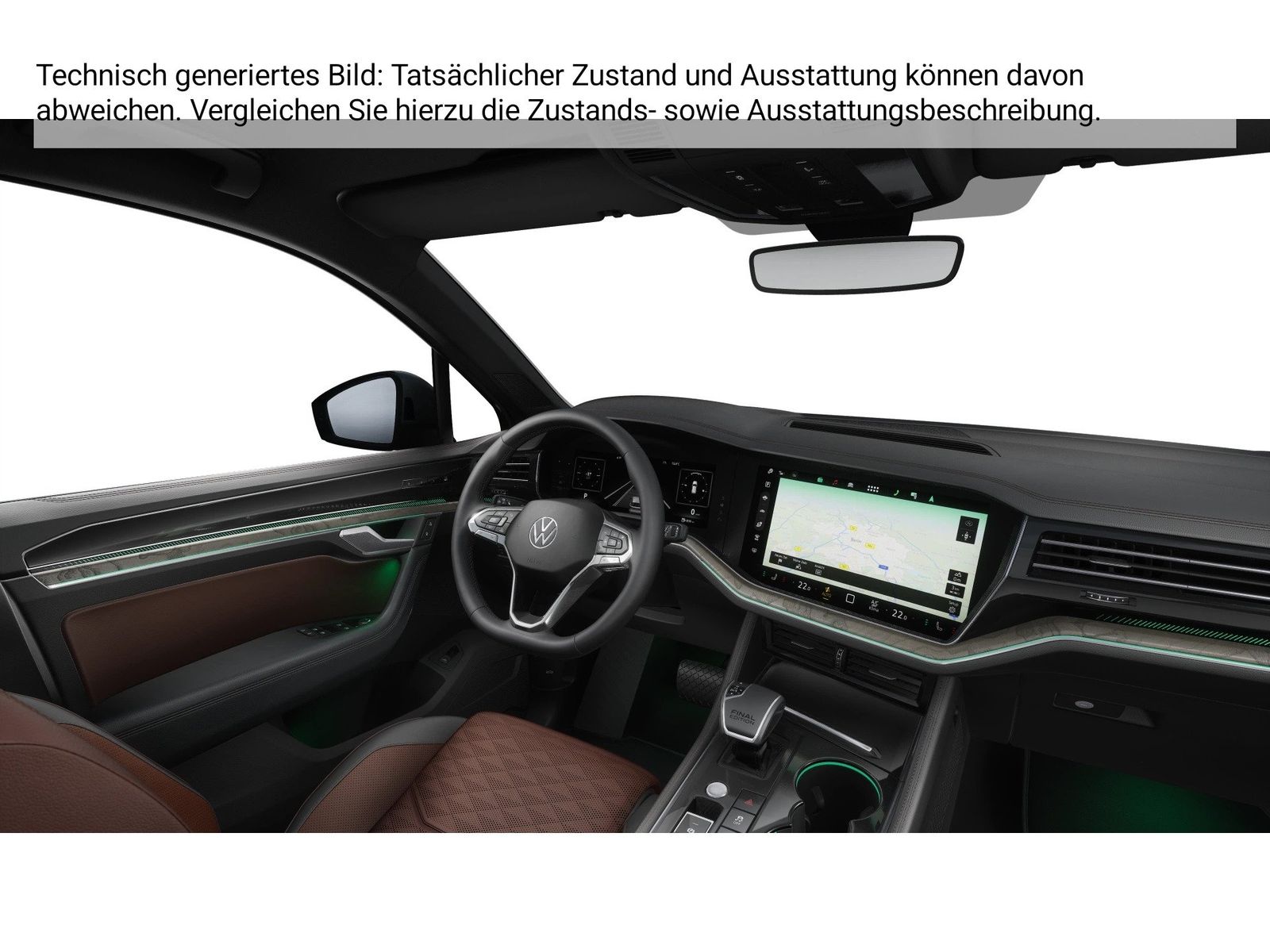 Fahrzeugabbildung Volkswagen Touareg 3.0TDI DSG 4-motion Final Edition Matrix - mit KI generiert/bearbeitet
