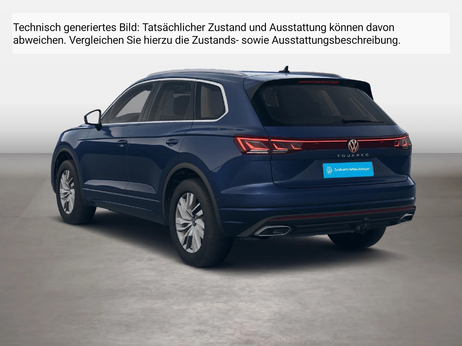 Fahrzeug autohaus mense Fahrzeugabbildung Volkswagen Touareg 3.0TDI 4-motion Elegance IQ.Light Matrix - mit KI generiert/bearbeitet