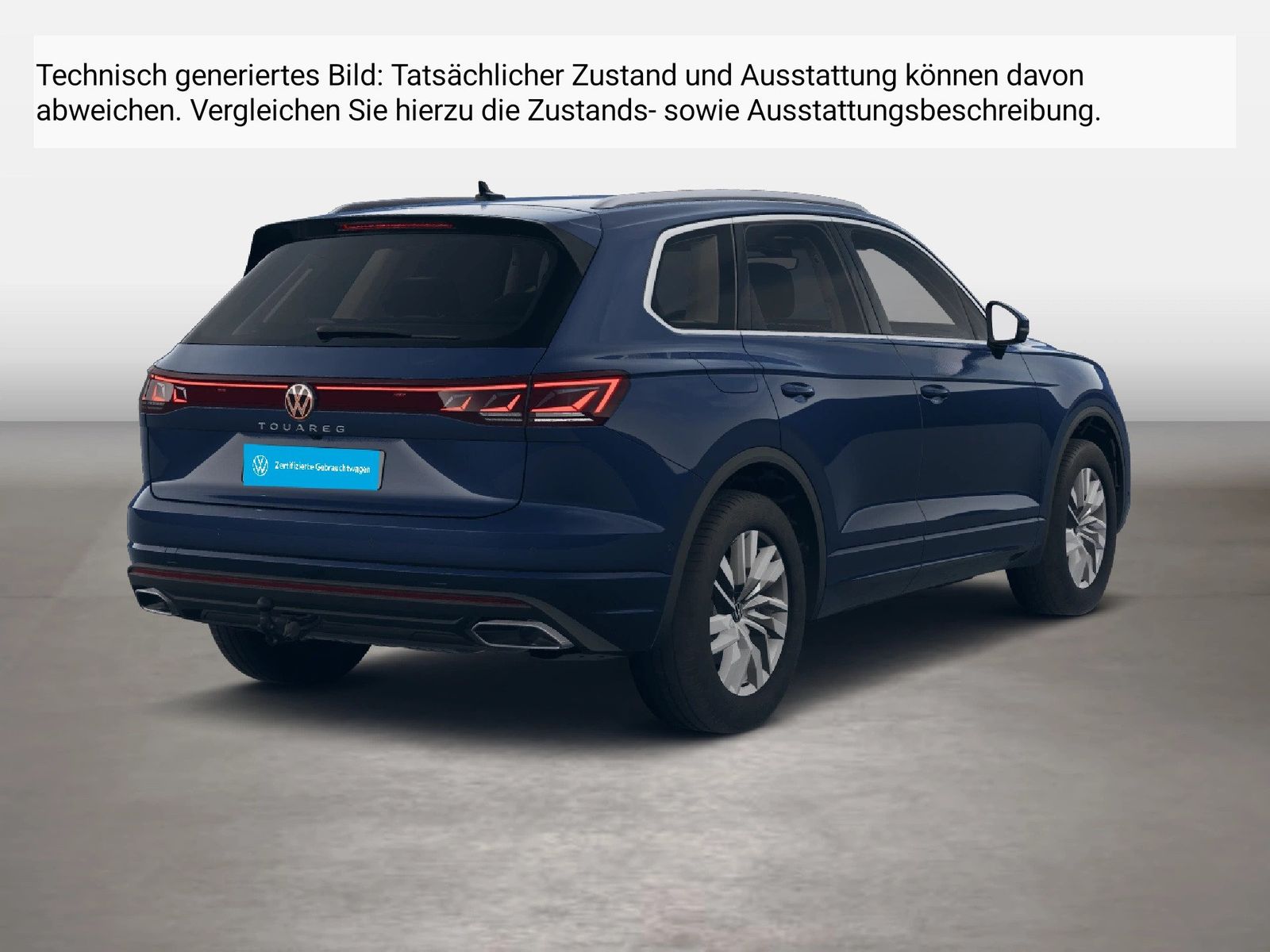 Fahrzeug autohaus mense Fahrzeugabbildung Volkswagen Touareg 3.0TDI 4-motion Elegance IQ.Light Matrix - mit KI generiert/bearbeitet