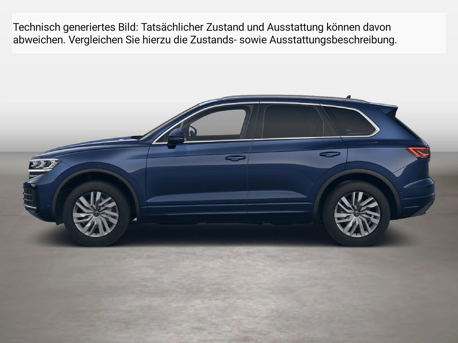 Fahrzeug autohaus mense Fahrzeugabbildung Volkswagen Touareg 3.0TDI 4-motion Elegance IQ.Light Matrix - mit KI generiert/bearbeitet