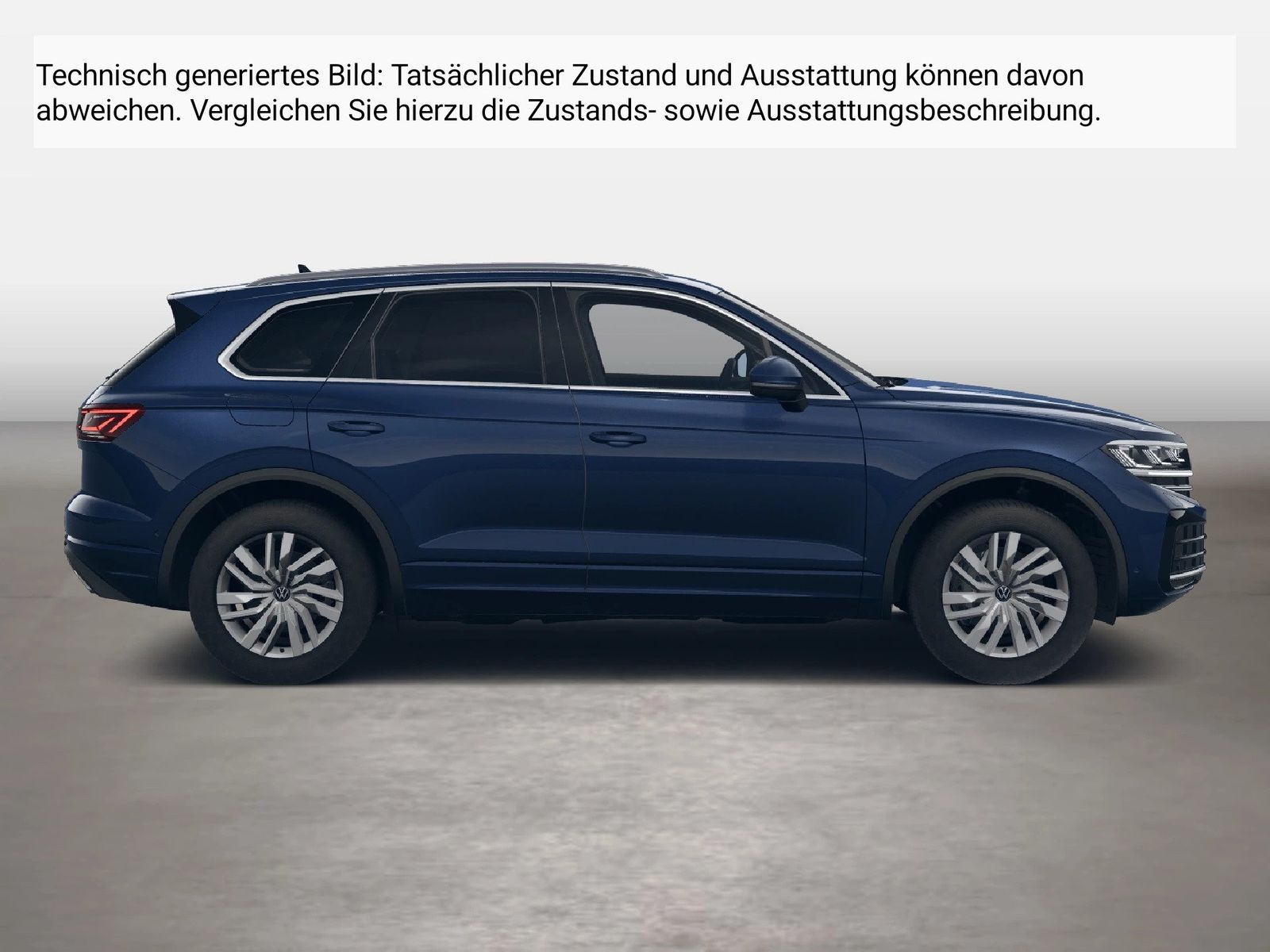 Fahrzeug autohaus mense Fahrzeugabbildung Volkswagen Touareg 3.0TDI 4-motion Elegance IQ.Light Matrix - mit KI generiert/bearbeitet