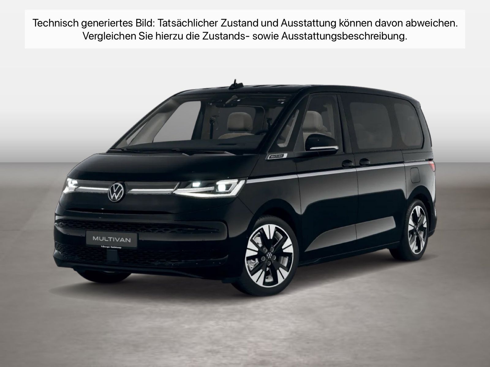 Fahrzeugabbildung Volkswagen Multivan Style KÜ 110kW 2.0 TDI Aut. IQ.Light LM - mit KI generiert/bearbeitet