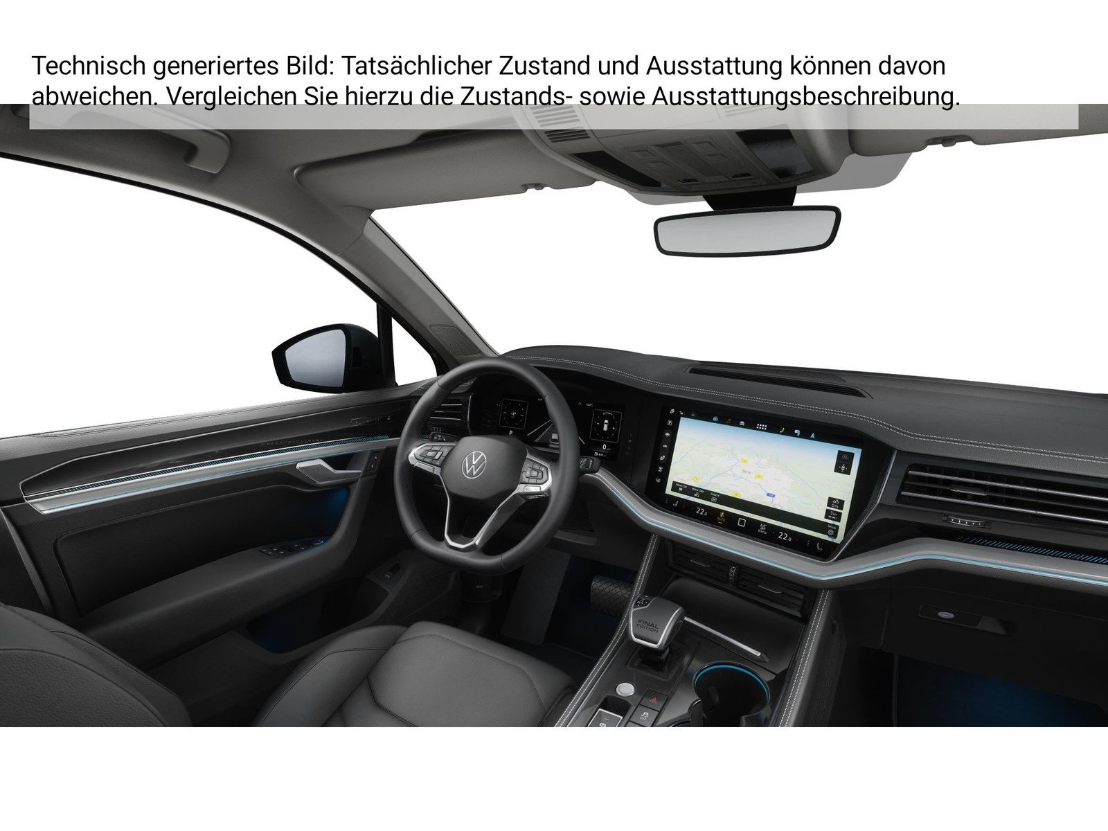 Fahrzeug autohaus mense Fahrzeugabbildung Volkswagen Touareg 3.0TDI 4-motion Final Edition IQ.Light - mit KI generiert/bearbeitet
