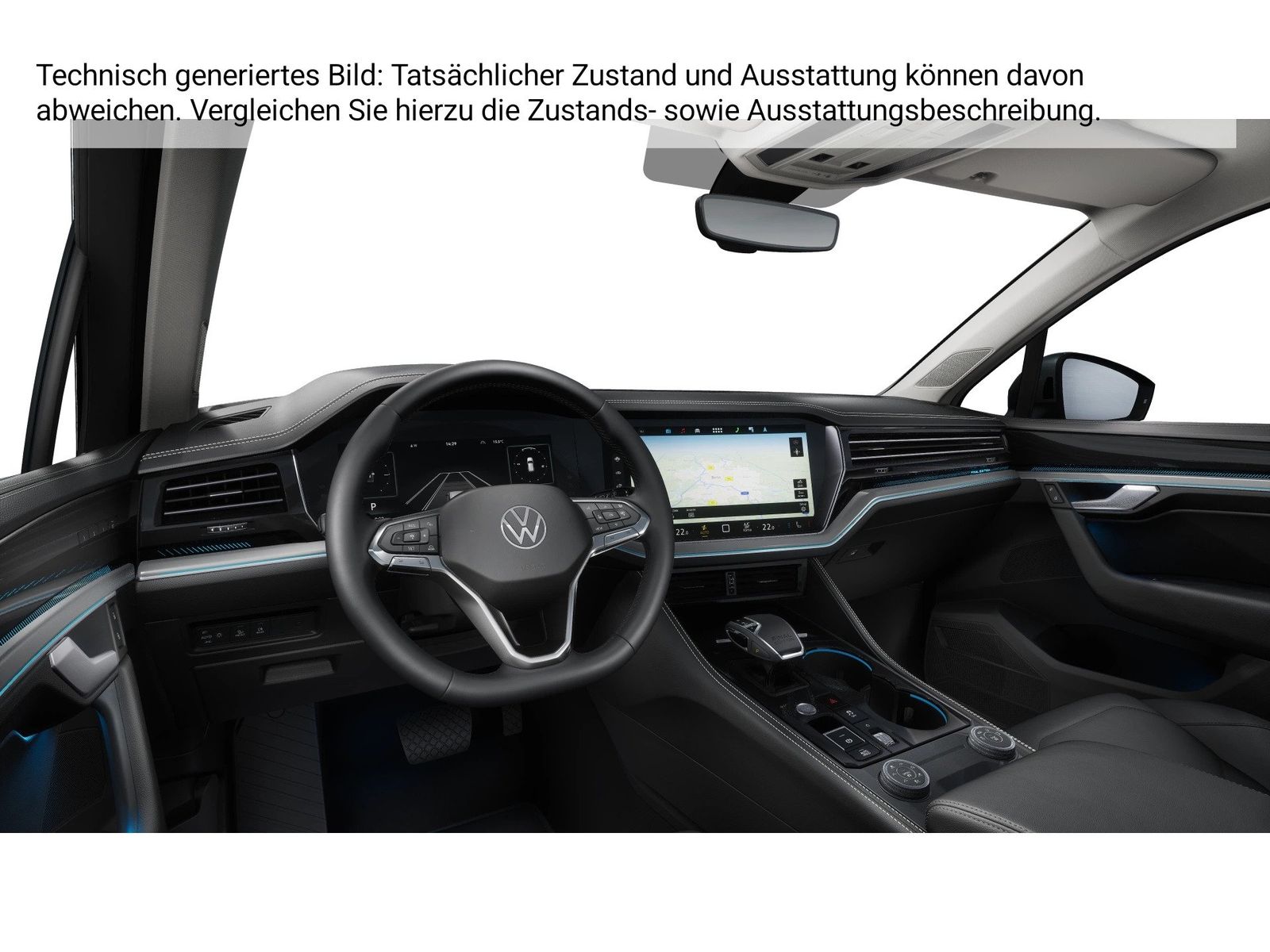 Fahrzeug autohaus mense Fahrzeugabbildung Volkswagen Touareg 3.0TDI 4-motion Final Edition IQ.Light - mit KI generiert/bearbeitet
