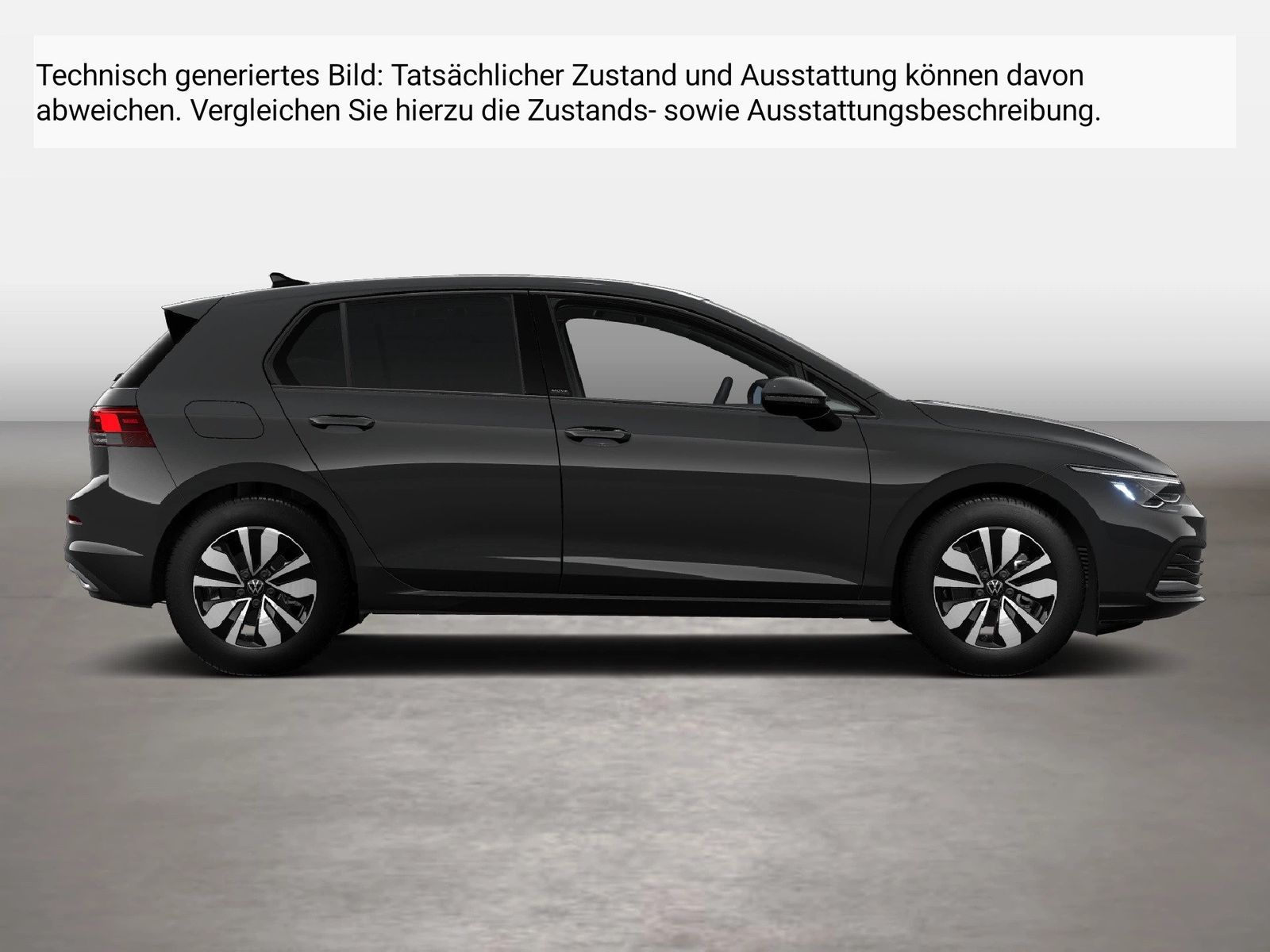 Fahrzeug autohaus mense Fahrzeugabbildung Volkswagen Golf VIII 1.0S TSI Life Move CarPlay ACC LED PDC - mit KI generiert/bearbeitet