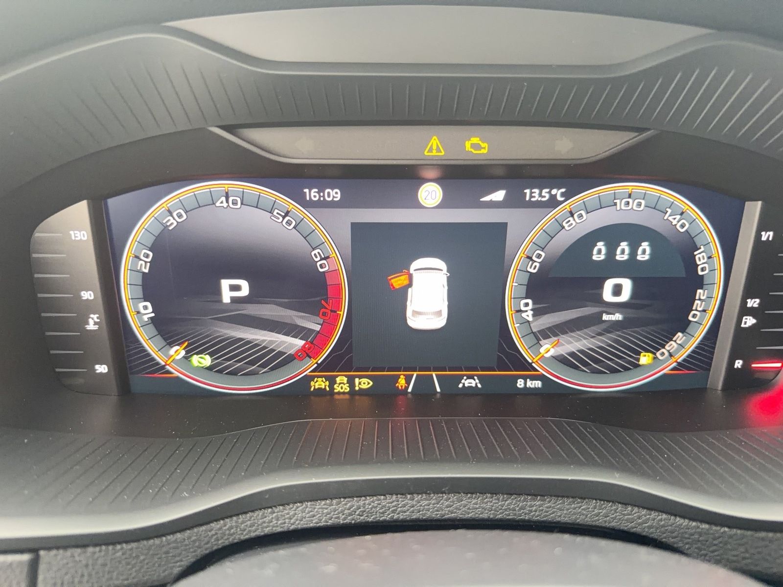 Fahrzeug autohaus mense Fahrzeugabbildung SKODA Karoq Sportline 1.5l TSI 110kW 7-Gang-DSG Matrix - mit KI generiert/bearbeitet