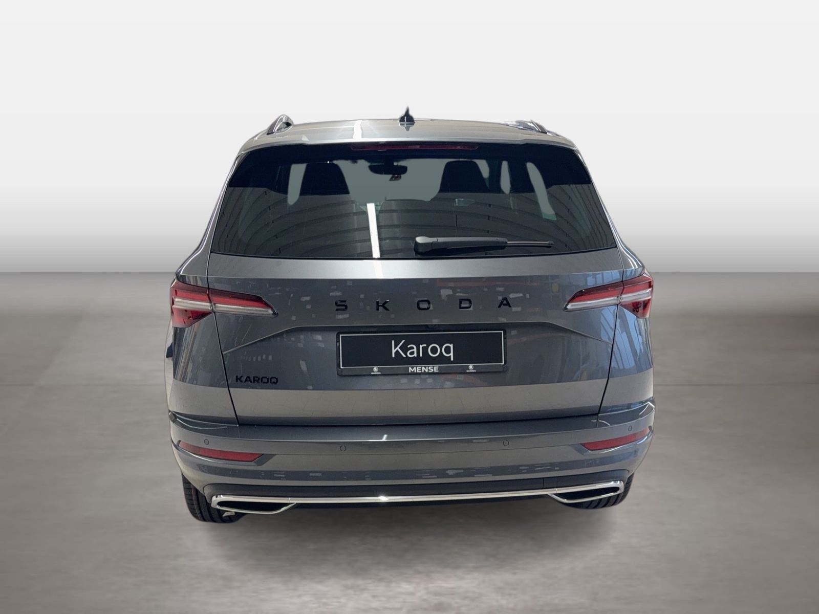 Fahrzeug autohaus mense Fahrzeugabbildung SKODA Karoq Sportline 1.5l TSI 110kW 7-Gang-DSG Matrix - mit KI generiert/bearbeitet